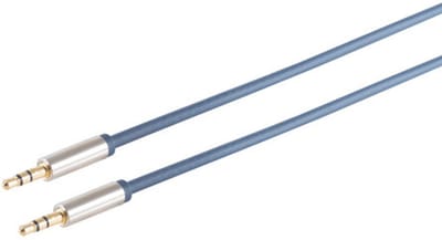Home Cinema 2x 3,5mm Klinken-Stecker, 0,75m