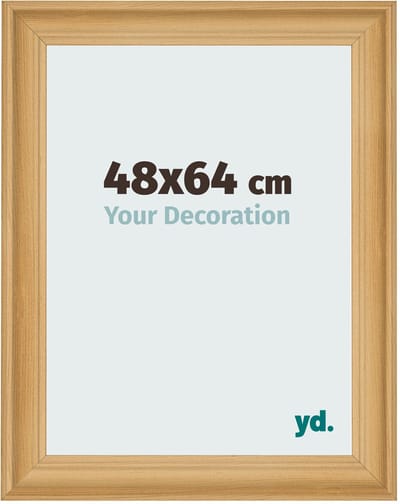 Your Decoration - Fotolijst 48x64 cm - MDF - Dennen Houtnerf - Lazio