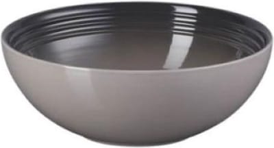 Le Creuset aardewerken serveerschaal | 24 cm | 2,2 l | Vuursteengrijs