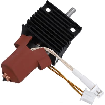 Kit Hotend Bloc Chauffant Céramique Extrudeur Intégré Tout Métal Résistant à 300 degrés Celsius 600 mm/s pour K1 K1c black