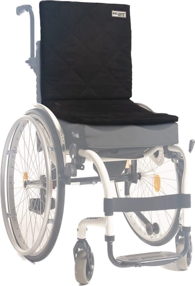 Draadloos Warmtekussen Zit & Rug – Rolstoel – Scootmobiel – Bureaustoel Incl. Powerbank