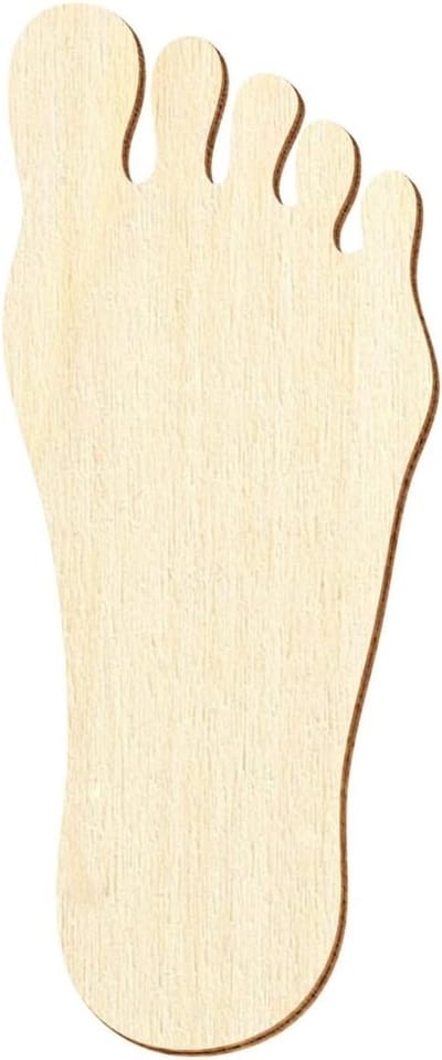 Houten Voeten Hout Uitgesneden Figuren Knutselen Decoratie Diverse Maten