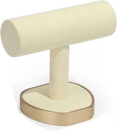 Sieradenstandaard - Armband houder - Sieraden organiseren - T-bar ontwerp - Niet gespecificeerd - Gebroken wit beige