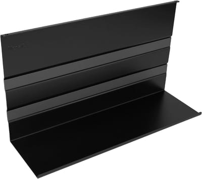 SOTECH Linero style 6-delige haakrail, RVS look 380 x 51 x 37,4 mm voor inhaken