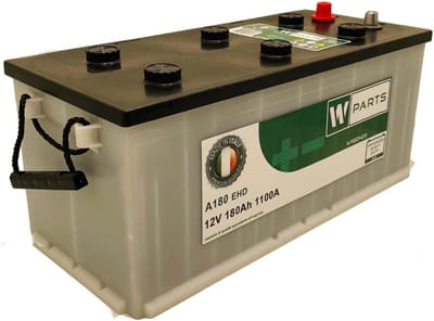 Industriële Accu - Vrachtwagen Accu - Voertuig Starten - Heavy Duty Ontwerp - 180 Ah 1100 A