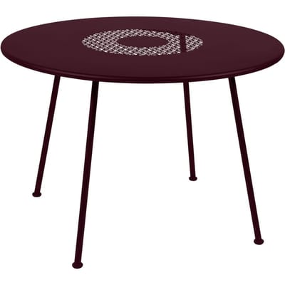 Fermob Lorette Tafel rond - B9 zwarte kers
