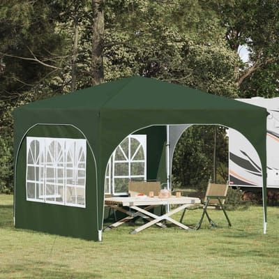 vidaXL - Pop-up - Feesttent - 290 - x - 290 - x - 245 - cm - Groen