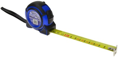 GEKO Dubbelzijdige meetlint - 3m x 16mm - Lockable - Lichtgewicht - Anti-slip haak