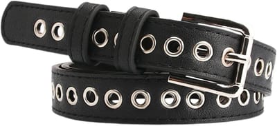 Stijlvolle PU leren tailleband met metalen gesp voor dames, geschikt voor jeans en jurken, tot 104 cm tailleomvang