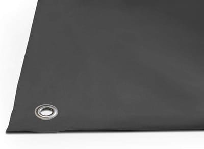 Extra Sterk PVC Afdekzeil Steenrood 700g/m² met of zonder Ringen Universeel inzetbaar