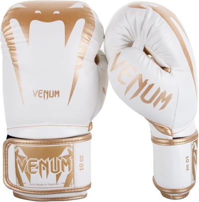 Bokshandschoenen Venum Giant 3.0 Wit Goud - 12oz