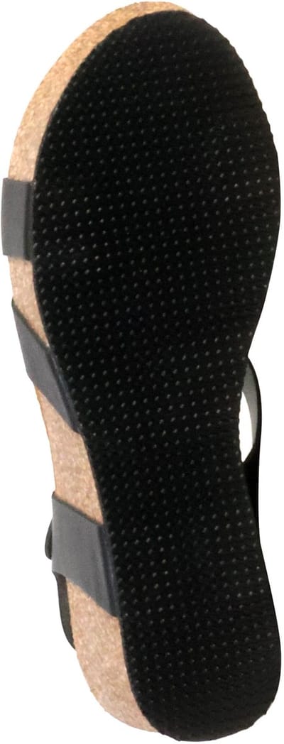 Leren sandalen met sleehak van Noga Ety Edge