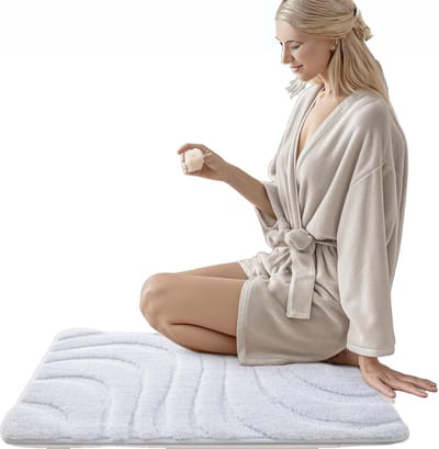 MKSS® Badmat Anti Slip - Douchemat - Bathroom mats - Wit