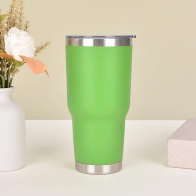 Stainless Steel Spray Car Cup Outdoor Portable Large Capacity Thermos Cup Large Capacity Accompanying Ice Bully Cup 30oz