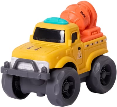 Speelgoedtopdeals - BIOplastic Off-Road Cementwagen - 11 cm - Duurzaam speelgoed