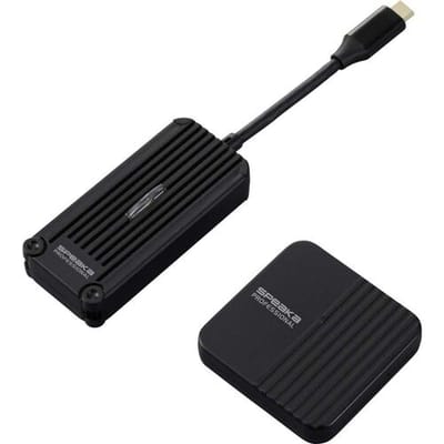 SpeaKa Professional SP-TR-300 Draadloos Full HD presentatiesysteem USB-C (DP Alt Mode) HDMI 30 m 5 GHz 1920 x 1080 Pixel Veilige draadloze overdracht
