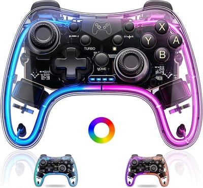 DiverseGoods Draadloze Schakelaarcontrollers Geschikt voor Nintendo Switch/Switch Lite/OLED - Ergonomisch Ontwerp - Precieze Bediening - Ideale Gamingaccessoires Geschikt voor Nintendo Switch