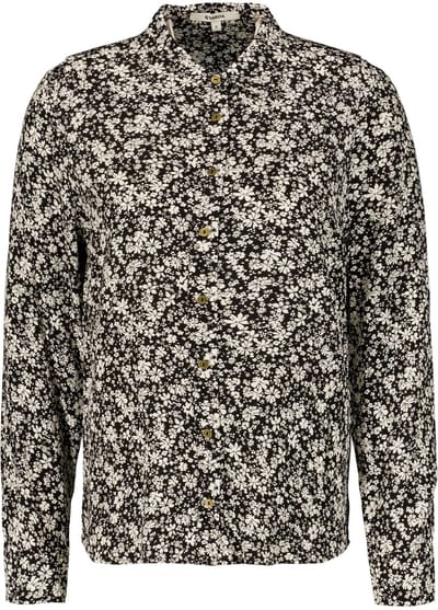 GARCIA Dames Blouse Zwart - Maat XS