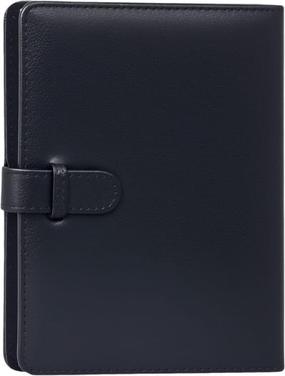 Vintage Fotoalbum en Scrapbook voor 3.5 x 4.25 Inch Film, Mini 80 Pockets PU Leer, Opslag Organizer voor Directe Camera en Kpop Foto Kaarten