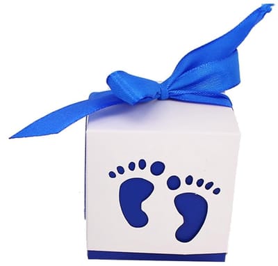 Dailygoods- Geschenkdoosjes 30 Stuks - Snoepgeschenkdoosjes - Gastgeschenkdozen - Feestdozen - Verjaardag - Babyshower - 6x6x6 cm - Cadeauverpakking
