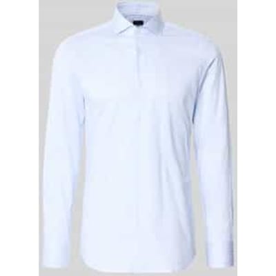 slim fit zakelijk overhemd met extra lange mouw model 'H-HANK-SP-C1'