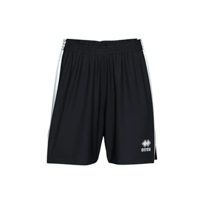 Errea Korte Broek Becky Panta Ad Zwart Wit - Sportswear - Volwassen