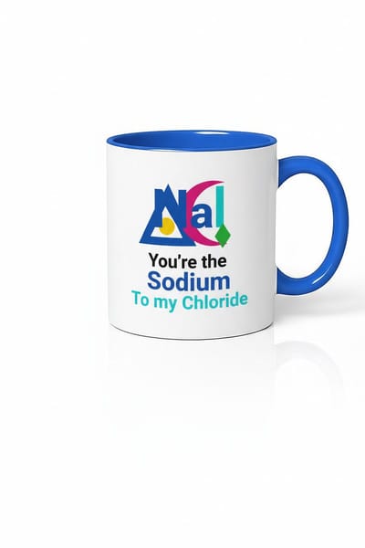 Mok 'You're the Sodium To my Chloride' | Chemie Cadeau | Perfect Match Beker