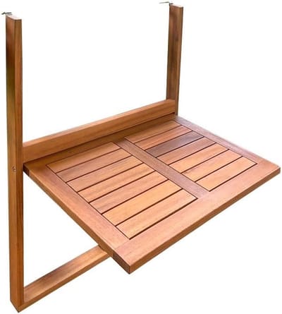 NO NAME – LILOU – Hangtafel balkon – FSC acaciahout – Opvouwbaar