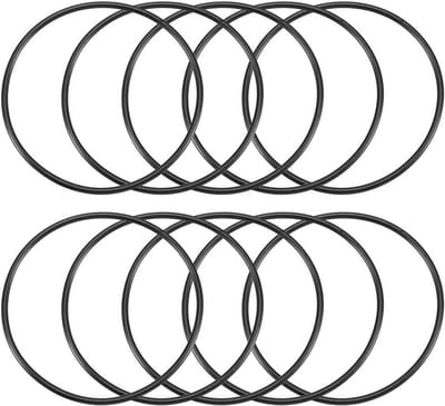 O-ringen Set - Rubberen Afdichtingen - Industriële Toepassingen - Hoge Temperatuurbestendig - 115 mm Buitendiameter - Zwart