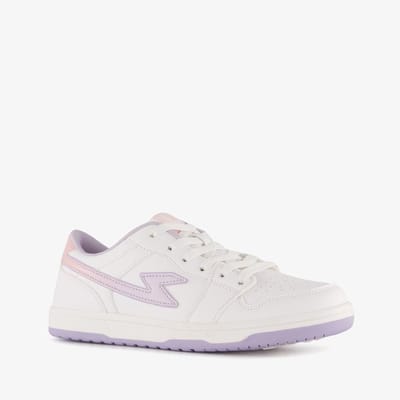 Blue Box meisjes sneakers wit pastel roze - Maat 32