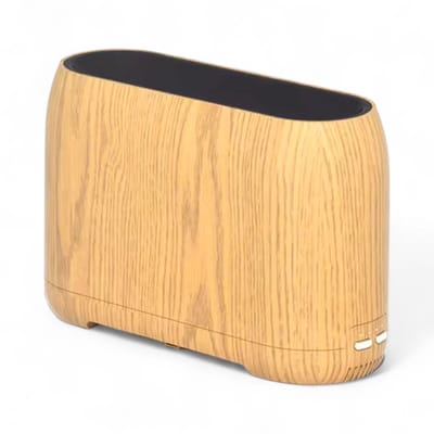 Luchtbevochtiger | Wifi | App bediening | Tuya Smart Life | Vlameffect | Aromatherapie | Google Home Alexa | Houtlook Licht