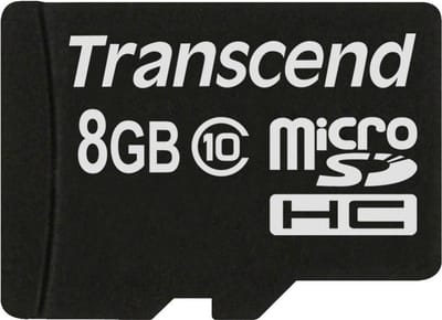 Transcend Premium microSDHC-kaart Industrial 8 GB Class 10
