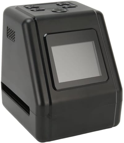 Allecto - 12MP film- en Diascanner - Negatieven converteren - Compact en gebruiksvriendelijk - Zwart - Film en dia digitaliseren - Voor hobbyisten ...