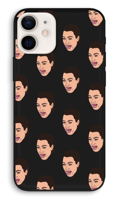 Case Company® - Hoesje geschikt voor iPhone 12 hoesje - Ugly Cry Call - Biologisch Afbreekbaar Telefoonhoesje - Bescherming alle Kanten en Schermrand