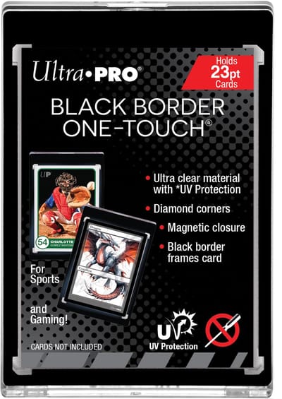 Ultra Pro - ONE-TOUCH 23PT UV Magnetische Houder met Zwarte Rand