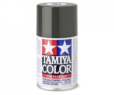 Tamiya Hobbyverf Acrylverf - TS-4 German Grey - Matt - Acryl Spray - Verf spuitbus - 100 ml