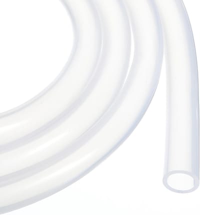 Duidelijke siliconen slang van 26 voet, 9.5mm ID en 12.7mm OD voor pompen, afvoeren en irrigatie, ideaal voor brouwen en siphoneren