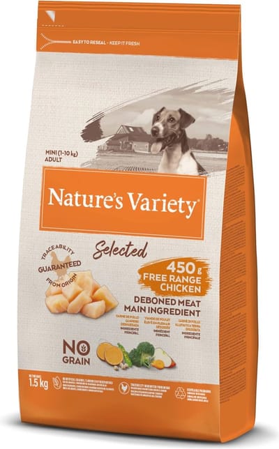 Graanvrij Droogvoer voor Volwassen Honden - Met Kip en Zoete Aardappel - 1,5 kg