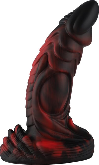 Wildolo Merman Fantasy Dildo met Zuignap 16 cm – Siliconen Dildo – Zwart