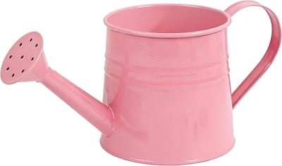 Metalen Gieter - Kleine Gieter - Planten Water Geven - Tuit met Meerdere Gaten - 11 x 12 cm - Roze
