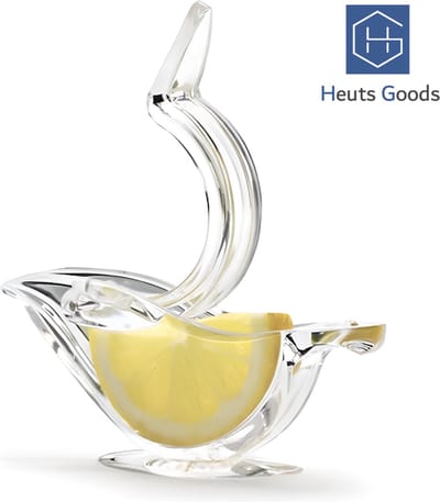 Heuts Goods - LUXE Citruspers - Citroenpers - Citruspers handmatig - Limoenpers - Lemon squeezer - Decoratieve citroenpers - Vaatwasserbestendig - Leuke Tafel Accessoire