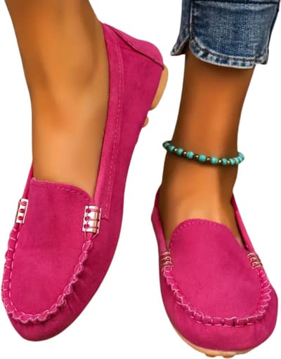 Bovista Loafers Dames - Met Hak - Damesschoenen - Instappers - Roze - Maat 36