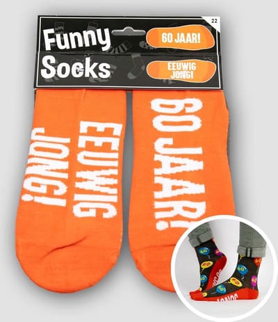 Funny Sokken 60 Jaar