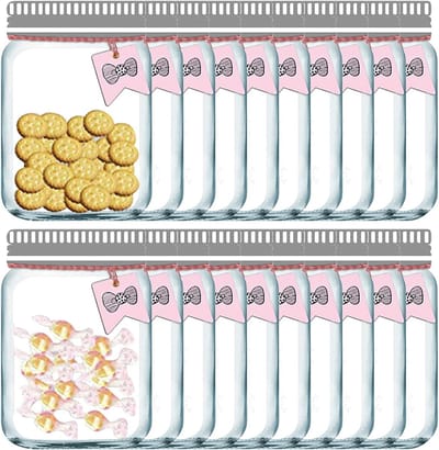 Herbruikbare Ziplock Snackzakken voor Voedselopslag, Ideaal voor Keuken, Kamperen en Picknicks - 18 Grote Roze Zakjes voor Kinderen