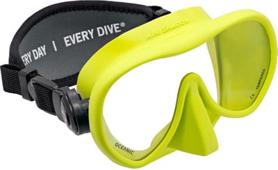 Oceanic Mini Shadow - Zwembril - Duikbril - Volwassenen - Geel