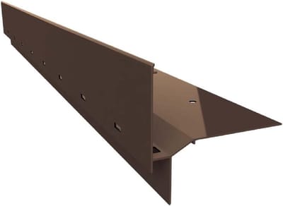 Verbindingsstuk Dakrandprofiel - Terras en Balkon Rand - Afwerking Terrassen Balkons - Geventileerde Vloeren Verhoogd - W60 Profiel