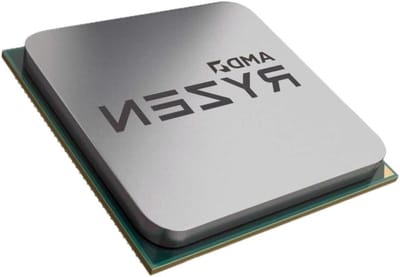 Computer Processor - CPU Chip - Snelheid Verhoging - Socket AM4 Compatibel - 1 GHz - Zilver