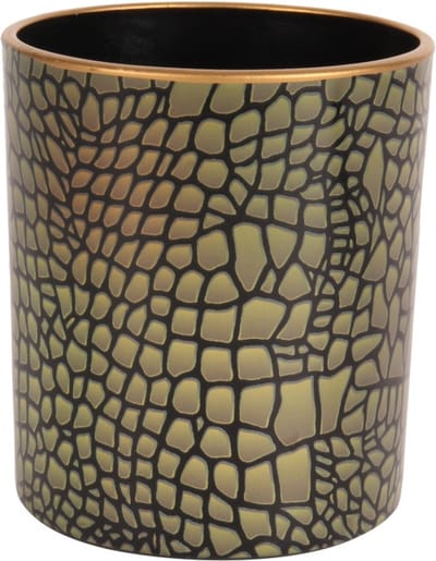 Baroque - Waxinelichtjeshouder - Waxinelichthouder Mozaïek 10 cm - Green - Glas - 10x8.8x8.8 - Glass