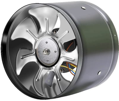 fan-Afzuigventilatoren met luchtkanaal, elektrische afzuigventilatoren met luchtkanaal, luchtafzuigventilatoren, mini metalen afzuigkappen, wand- en plafondventilatoren voor de keuken, zolderventilatoren, 6-inch ventilatoren