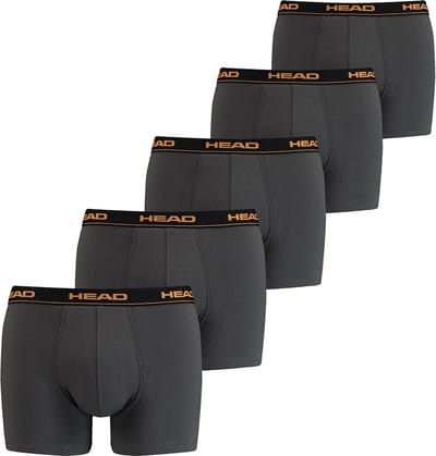 Set van 5 Head herenboxerboxershorts, basisbroekondergoed